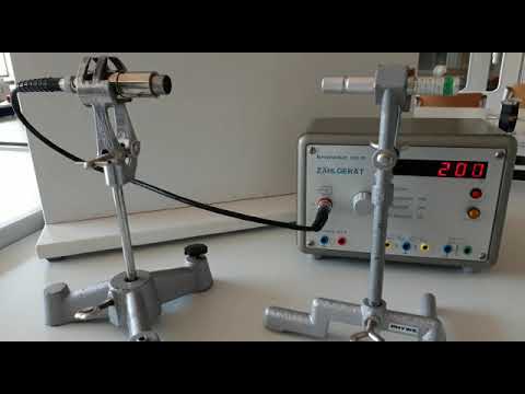 02 Geiger-Müller-Zählrohr mit Probe