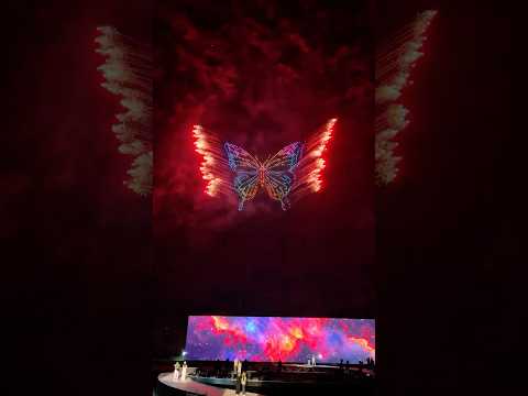 1,000 fourth-generation fireworks drones show by Intently Fireworks China #liuyangfireworks