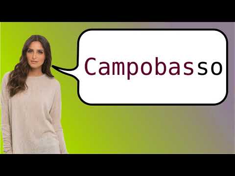 How to say 'Campobasso' in French?