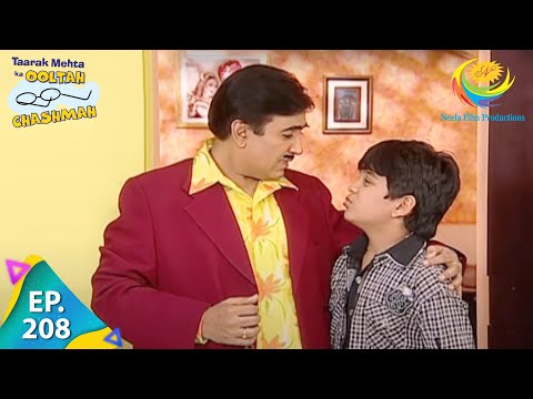 Taarak Mehta Ka Ooltah Chashmah - Episode 208 - Full Episode