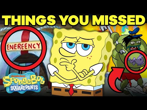 EVEN MORE Background Details You Never Noticed! 👀 SpongeBob