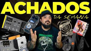 MATRIBOX 2 PRO, VALETON GP5, CORDAS ALICE, CORREIA BASSO, PEDAL DEMON FX, FLIPWAH E MAIS!!!