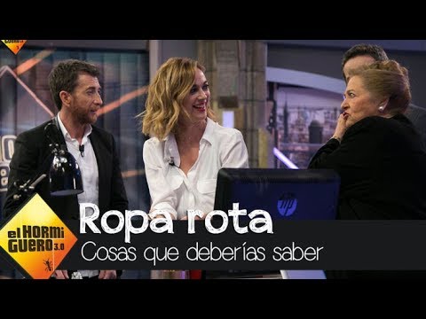 El truco definitivo para cuando se te rompe la ropa, por Marta Hazas - El Hormiguero 3.0