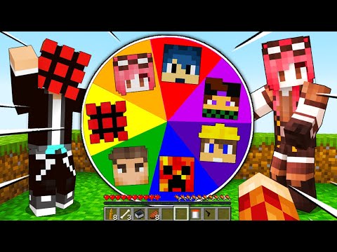 LET'S TRY THE FAMOUS YOUTUBER WHEEL ON MINECRAFT ITA!!