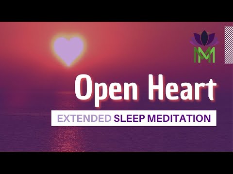 Sleep Meditation for Heart Opening and Healing 8 Hours | Mindful Movement
