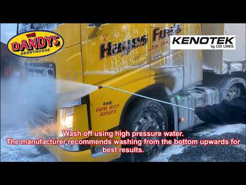 Contactless Snow Foam - Kenotek Cargo 4100 Forté