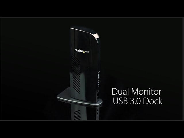 Video teaser per Dual Monitor USB 3.0 Docking Station - USB3SDOCKHD | StarTech.com