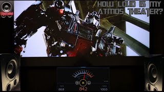 How Loud is My ATMOS Home Theater? - Home Theater Demo