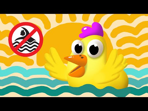 🐥 Piju piju – da se kupam hoću ja | Dječja pjesmica o pilićima | Ježurko