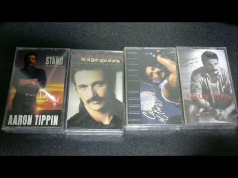 Opening FOUR Sealed Aaron Tippin Cassettes | 1990's Country