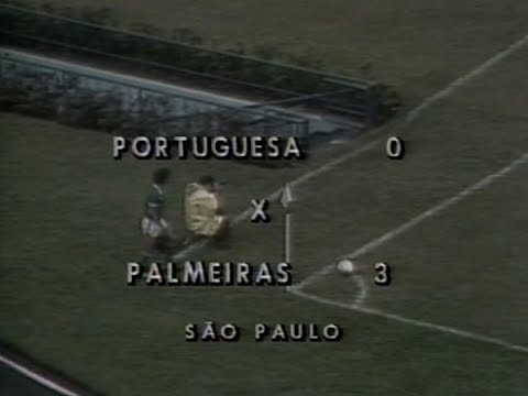 Portuguesa 0 x 3 Palmeiras | Campeonato Paulista 1980
