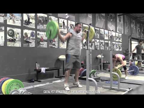 Drop Snatch - Olympic Weightlifting Exercise Library - Catalyst Athletics