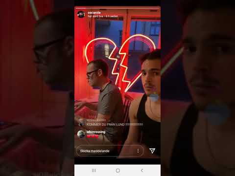 Oscar Zia  - Din @ Instagram live