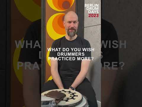 Benny Greb - What Do You Wish Drummers Practiced More