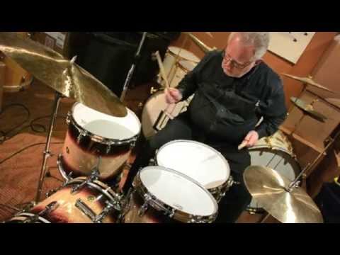 Steve Maxwell Vintage Drums - (Gretsch Jazz Legends Series Espresso Burst Drum Set - 04/25/14)