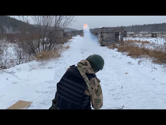 В Приангарье Росгвардейцы прошли полевые занятия