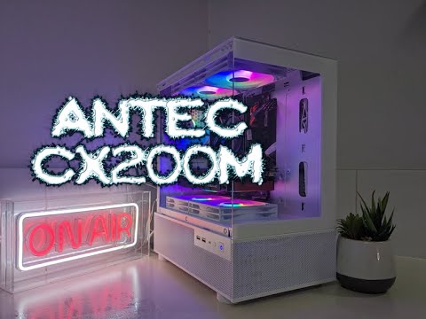 Antec CX200M case review and Timelapse build