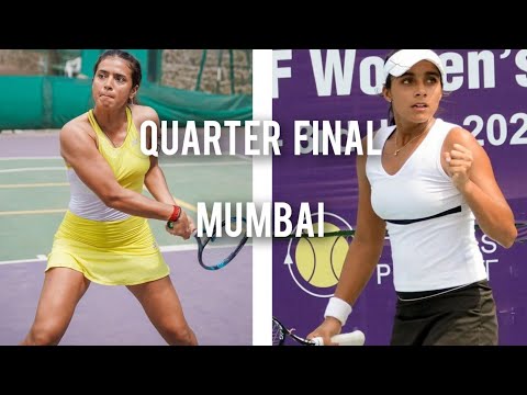 Ankita Raina VS Vaidehi Chaudhari | W25 Navi Mumbai | Quarter Final
