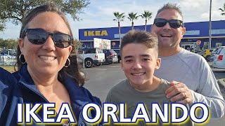 IKEA Orlando! We Tour The Entire Store Plus An IKEA Swedish Restaurant Food Review! Our Small Haul