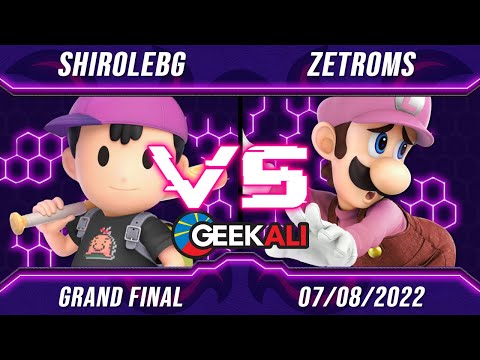 Geekali Smash Ultimate - Grand Final: ShiroLeBG (Ness) VS Zetroms (Luigi)