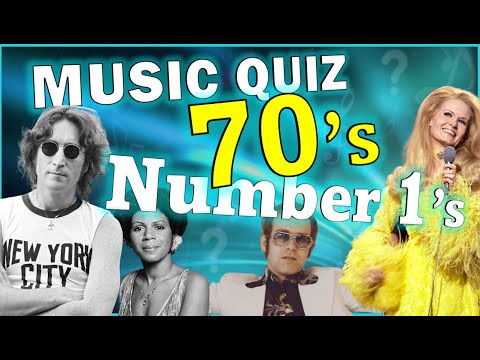Guess The 70's Number 1 Songs | Guess The Song Music Quiz 🎵