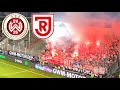Pyro und Stimmung bei der Aufstiegsrelegation | SV Wehen Wiesbaden vs Jahn Regensburg 28.05.24