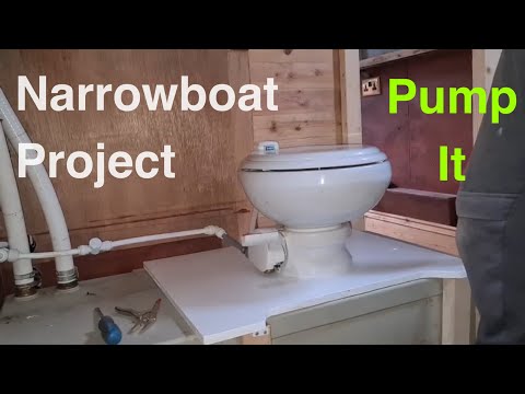 14 - Pump out Toilet fitting to my Narrowboat 