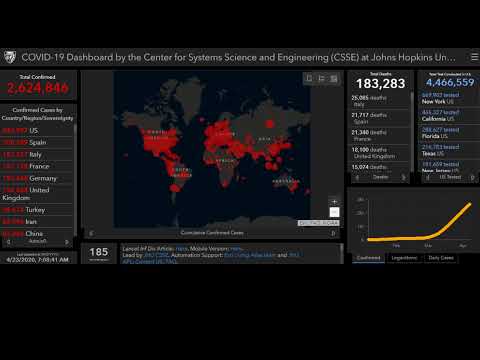 Coronavirus Pandemic Latest News,Real Infomation-2020-04-23