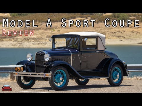1931 Ford Model A Sport Coupe Review - The FIRST Ford Performance Vehicle!