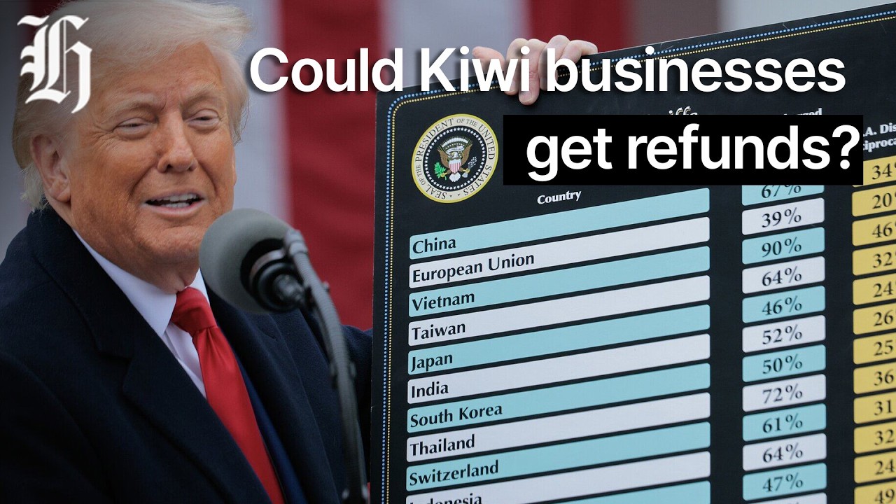 Could Kiwi businesses get refunds on Trump's tariffs after Supreme Court rules them illegal?