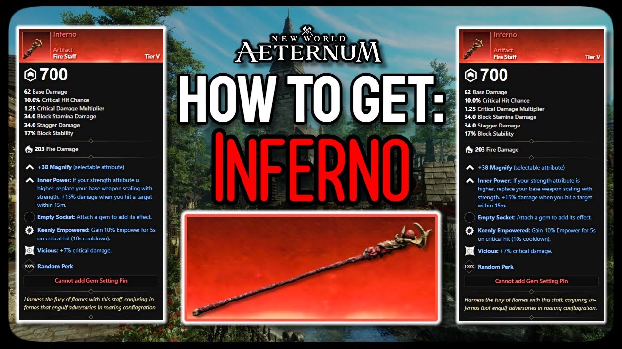 How To Get: Inferno (New World: Aeternum)