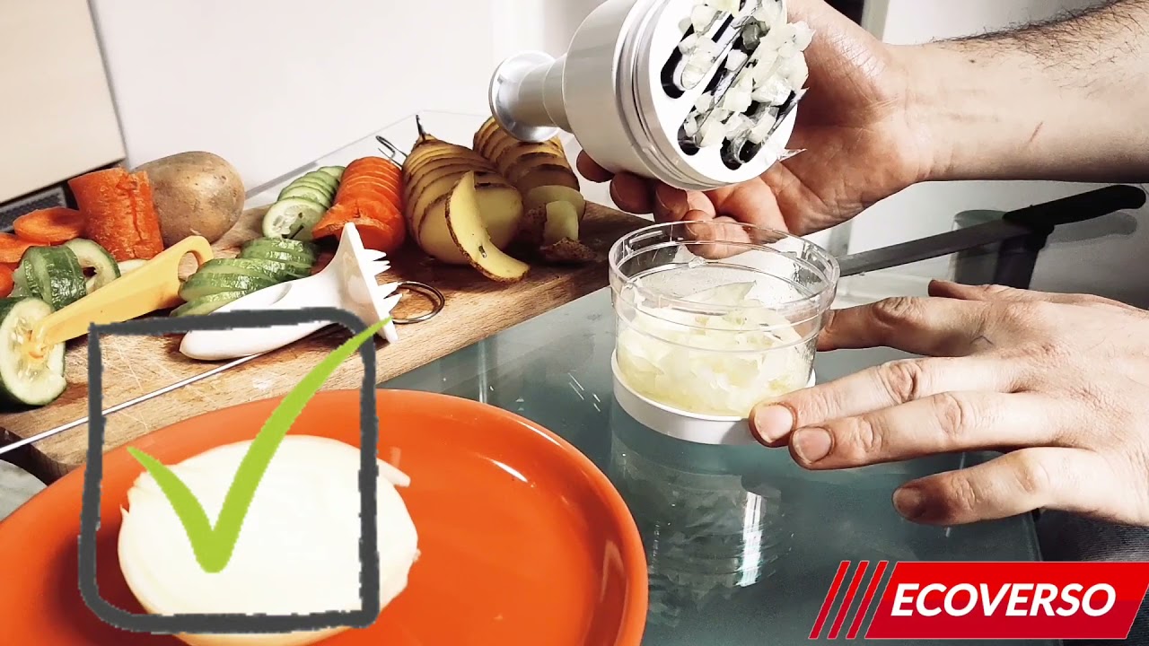 Siekacz krajacz do cebuli czosnku warzyw szatkownica