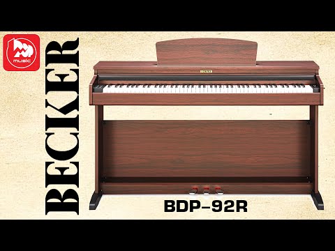 Обзор цифрового пианино Becker BDP-92