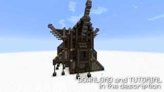 preview picture of video 'Minecraft Previews | Large Viking/Nordic House DOWNLOAD'