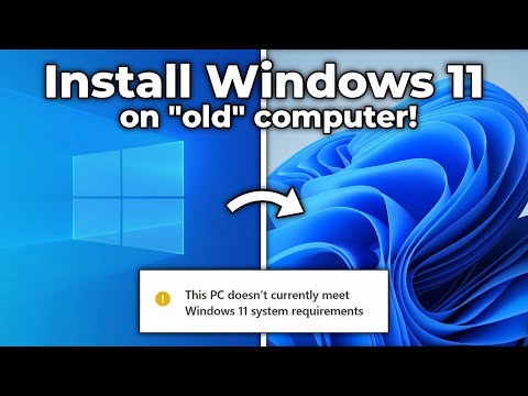 Install Windows 11 on unsupported PC (Easy Way)! [2025]