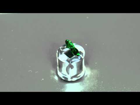 4mm diamond Cut Tsavorite