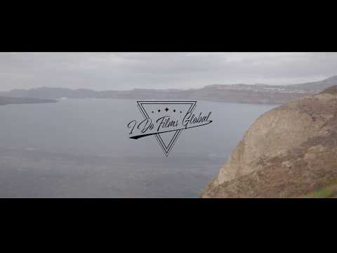 Santorini rainbow proposal | Robert & Fotini