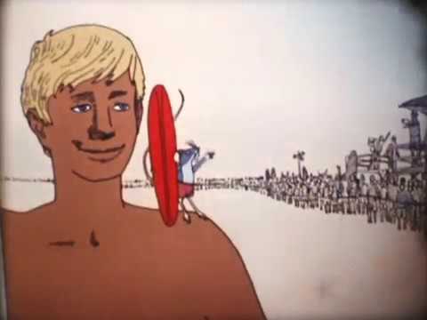 Broderick (16mm) surfing mouse 1980
