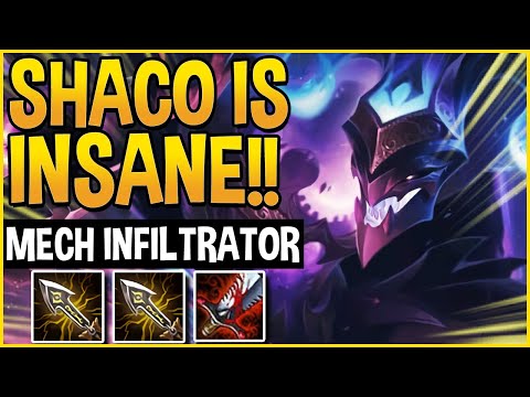 SHACO CARRY WITH DOUBLE INFINITY EDGE! | TFT Set 3 | Teamfight Tactics