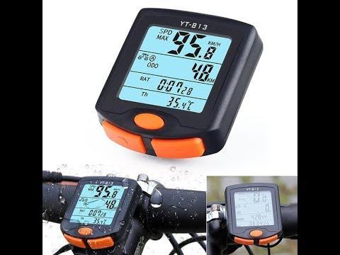 Проводной велокомпьютер Bogeer yt 813 обзор, настройка от А до Я, инструкция на русском, отзывы