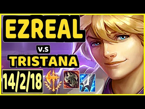 ACHUU (EZREAL) vs TRISTANA - 14/2/18 KDA BOTTOM ADC GAMEPLAY - EUW Ranked GRANDMASTER