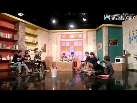 Yummy! Hoon of U-Kiss, cooking a sausage with a microwave! (The GURUPOP Show EP9 cam ver.)