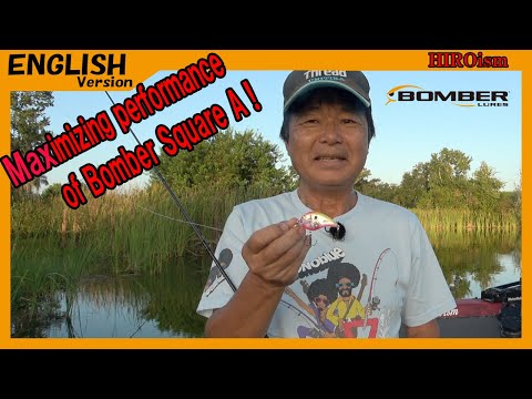 【HIROism】3 ways to maximize the performance of Shallow crankbait, Bomber 5SL.