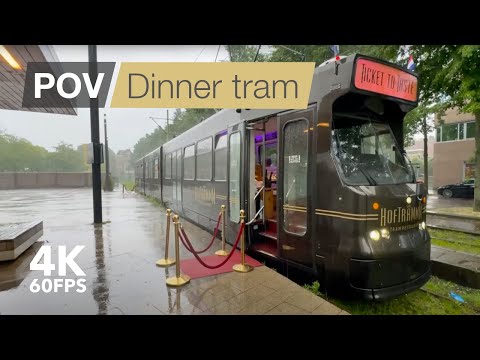 Thumbnail for POV: Behind the scenes of a restaurant tram! | 🚊 4K Tram Driver POV | 🇳🇱 The Hague | BN GTL8 by Trams