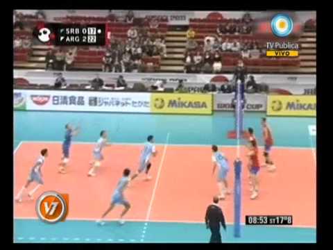 Mundial de Voley: Segundo triunfo Argentino en Japón