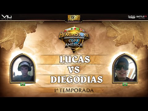 [PT-BR]Lucas x DiegoDias - J5 - Ro16 - Hearthstone Copa América