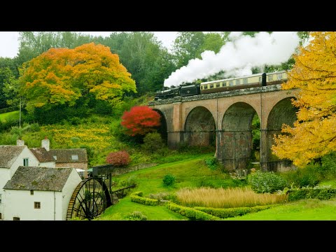 Stunning Beauty of the UK Countryside in Autumn | Scenic Walk