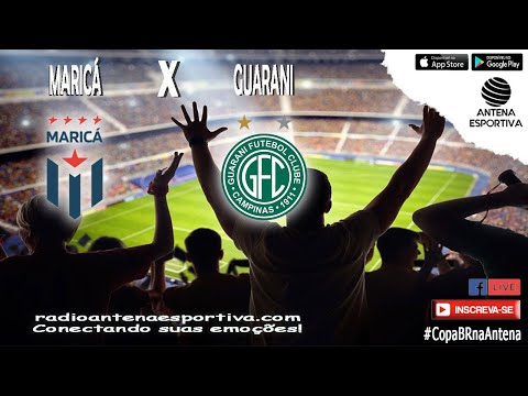 🔴 Maricá 0x1 Guarani | Copa do Brasil | 1ª Fase