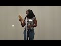 Author reading