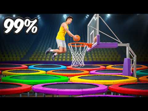Don't Miss EASIEST Trampoline Shot!